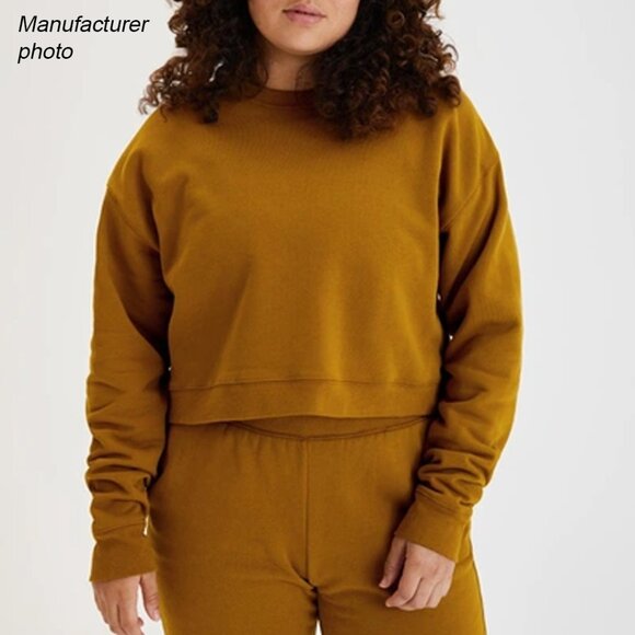 Girlfriend Collective Cropped Sweatshirt - Picture 9 of 9